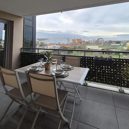 T2 Lumineux Avec Terrasse Vue Zenith - Parking Inclus Apartmán Toulouse