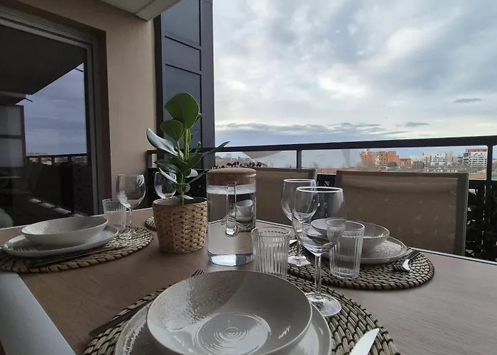 T2 Lumineux Avec Terrasse Vue Zenith - Parking Inclus *