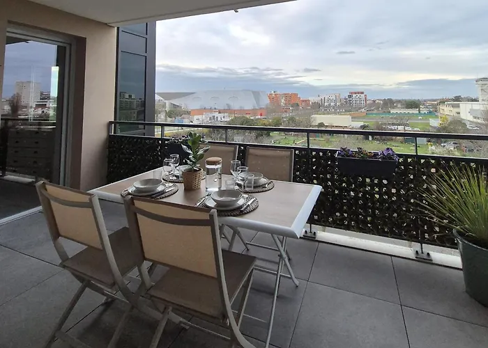 T2 Lumineux Avec Terrasse Vue Zénith - Parking Inclus Appartement Toulouse