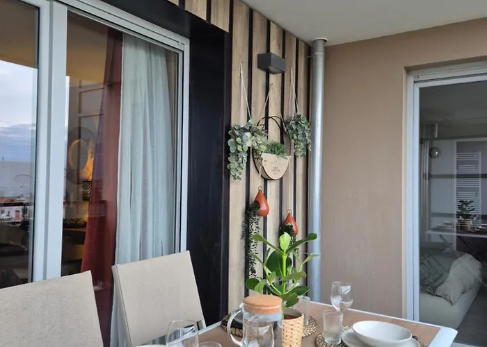 T2 Lumineux Avec Terrasse Vue Zénith - Parking Inclus